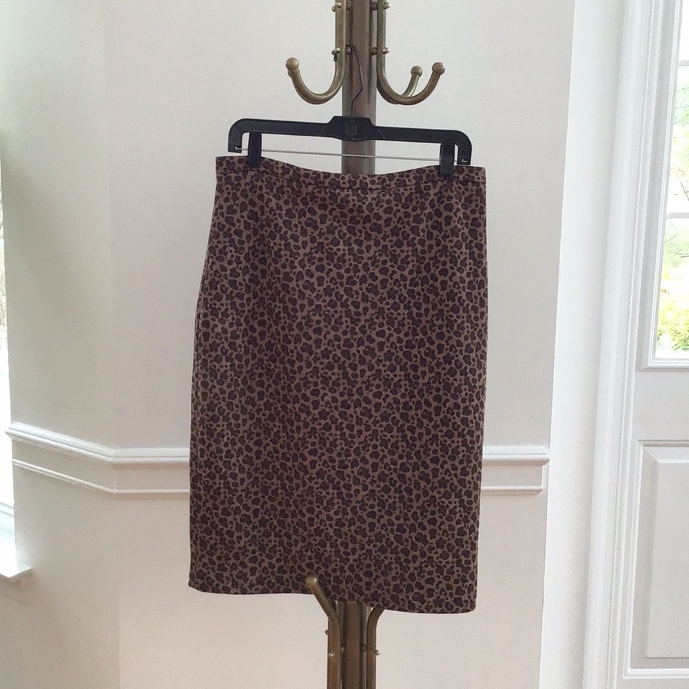 Gracie Leopard Print Skirt